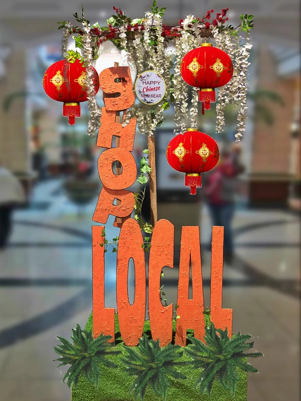 Shop Local Themed for Chinese New Year